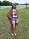 Fringe Duster Kimono