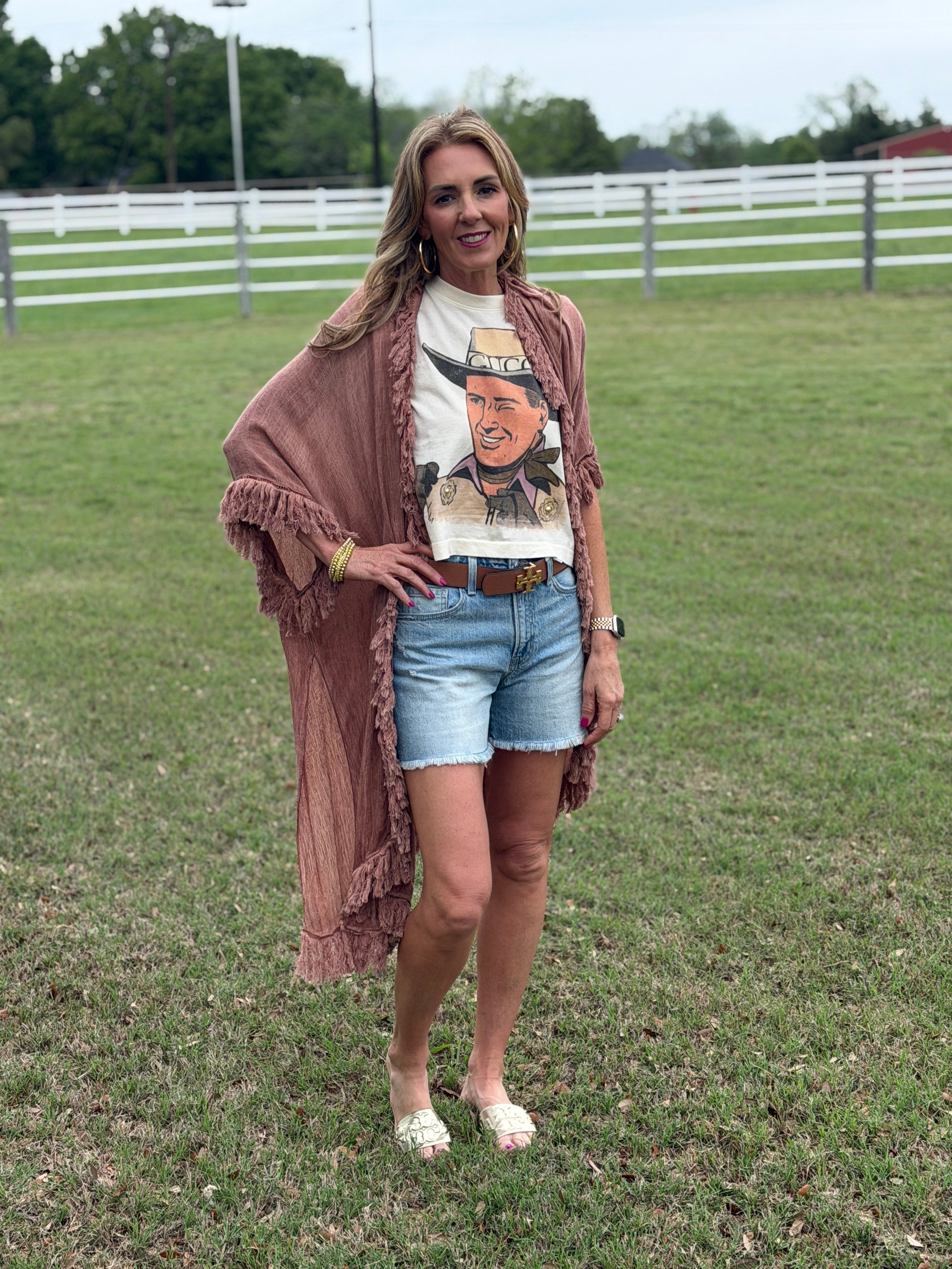 Fringe Duster Kimono
